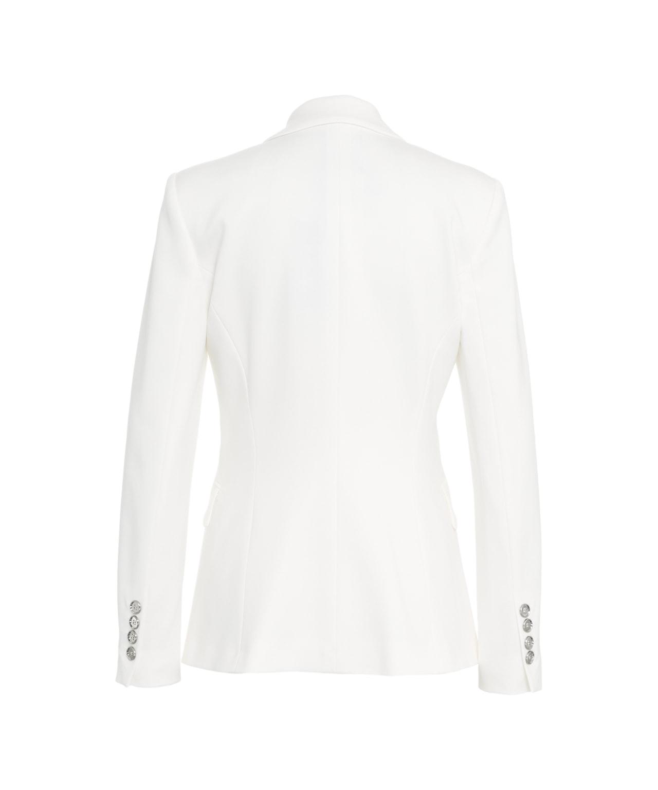 Single-breasted blazer in scuba Product Image