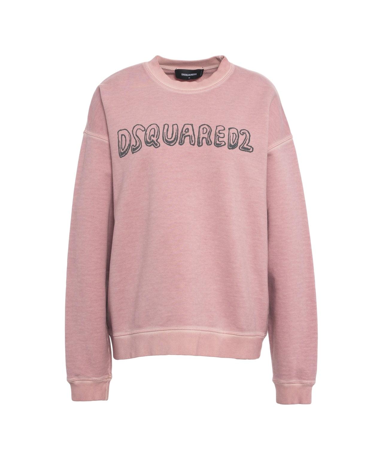 Sweatshirt with logo lettering Product Image