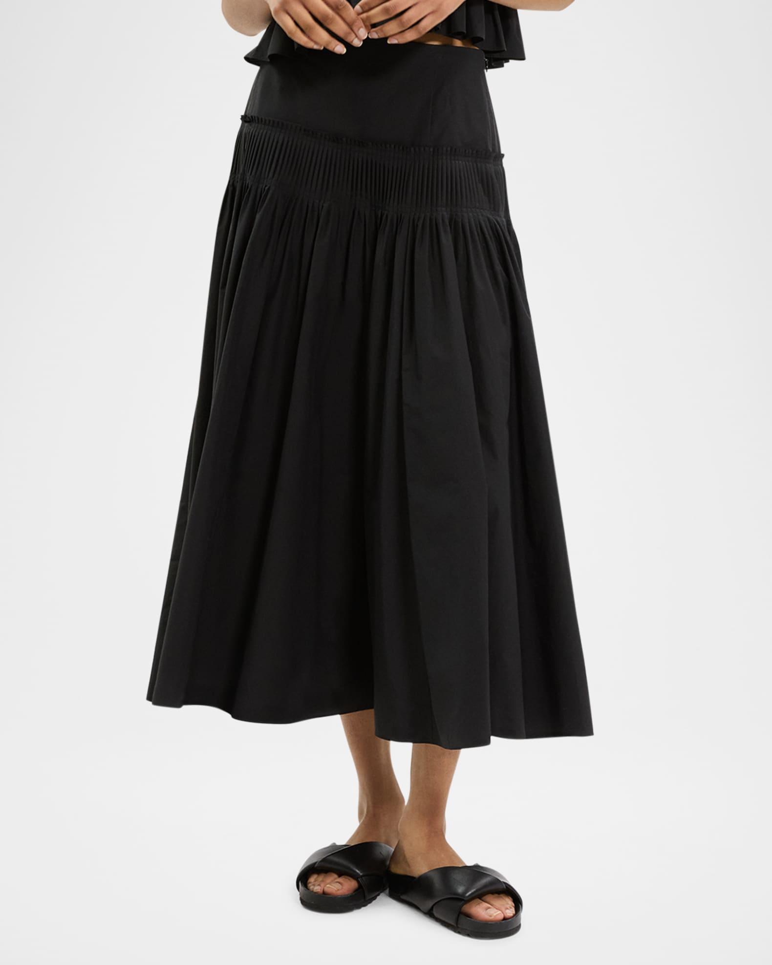 High-Rise Yoke Skirt Product Image