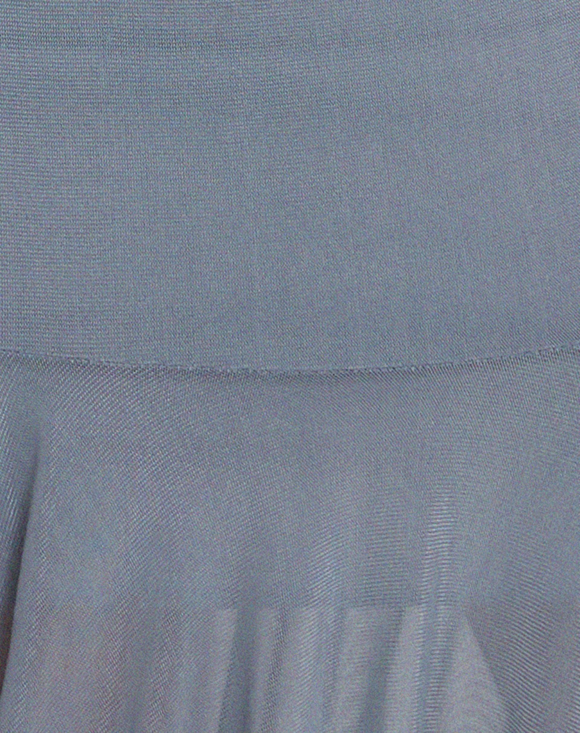 Jovali Low Waist Midi Skirt in Blue Grey Mesh Product Image