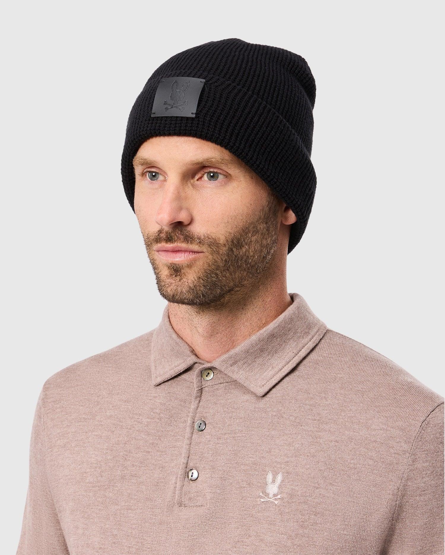 MENS WAFFLE BEANIE - B6A873D200 Product Image