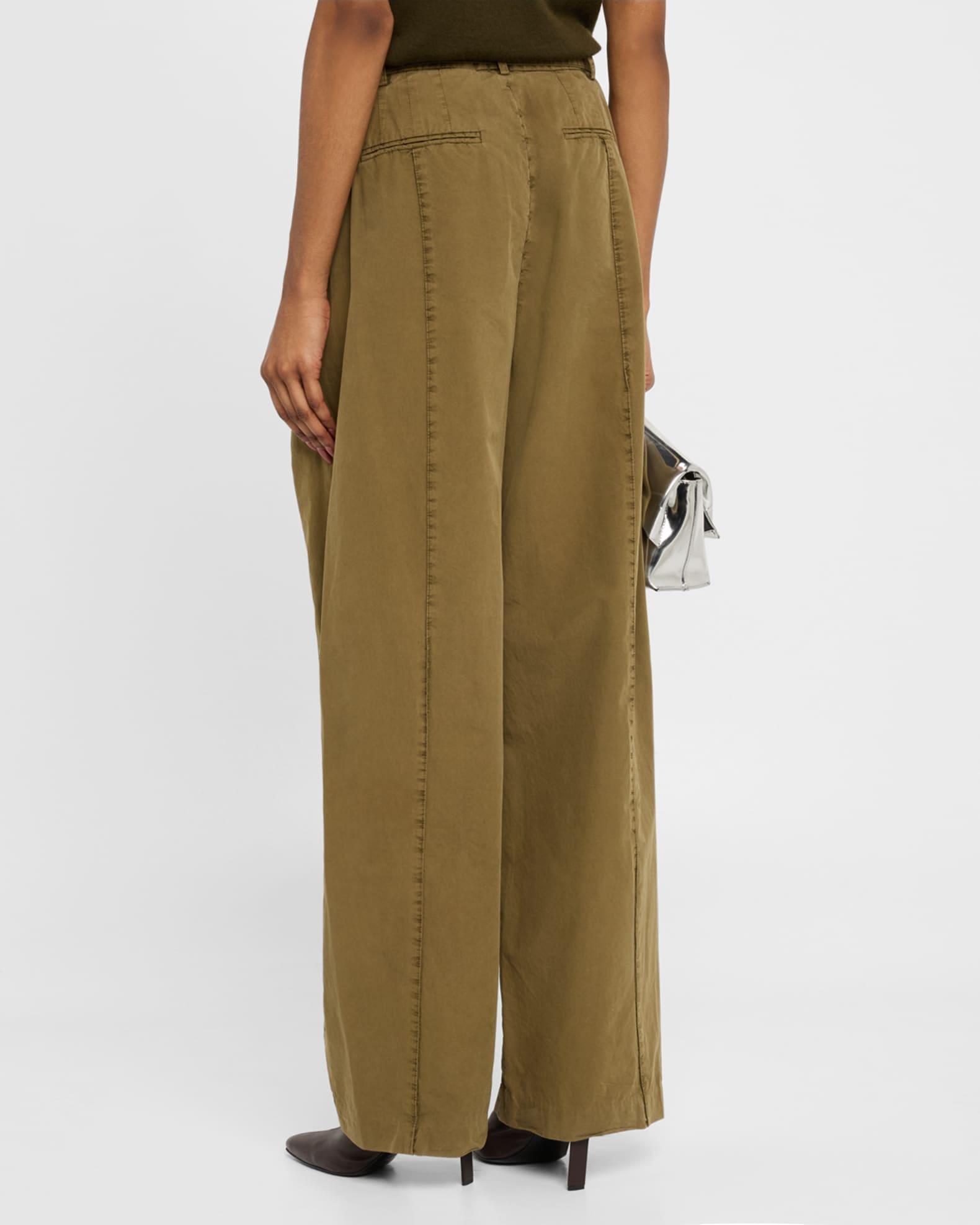 Belted Drop Waist Pants Product Image
