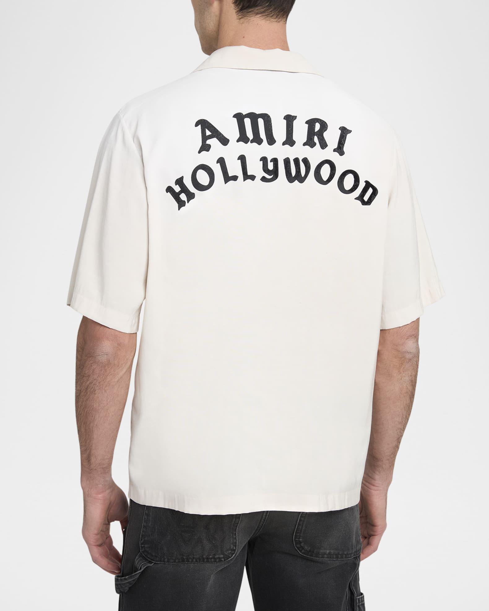 Men's Hollywood Logo Bowling Shirt  Product Image