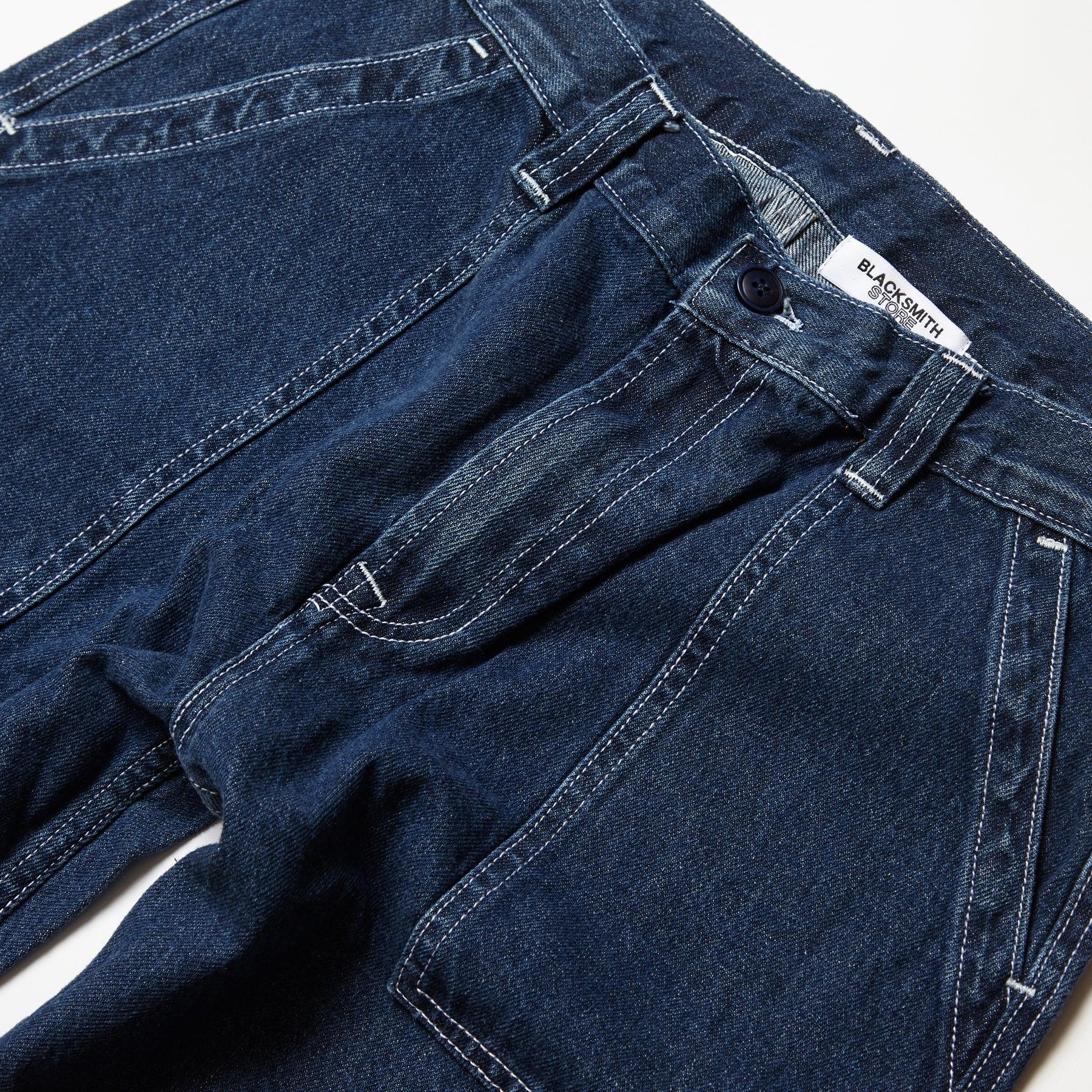 Blacksmith - Denim Fatigue Pants - Indigo Product Image
