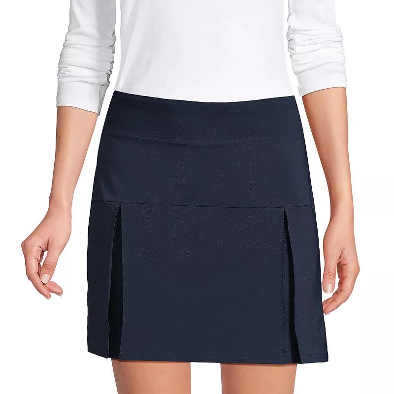 Women's Lands' End Performance Pleated Skort,  Product Image