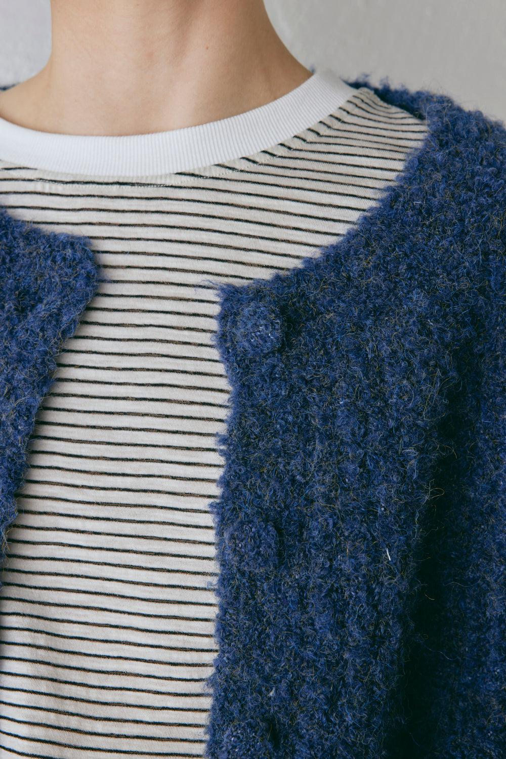 Lacy Knit Cardigan Marle Product Image