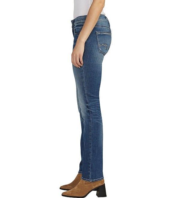 Silver Jeans Co. Suki Mid Rise Straight Leg Jeans Product Image