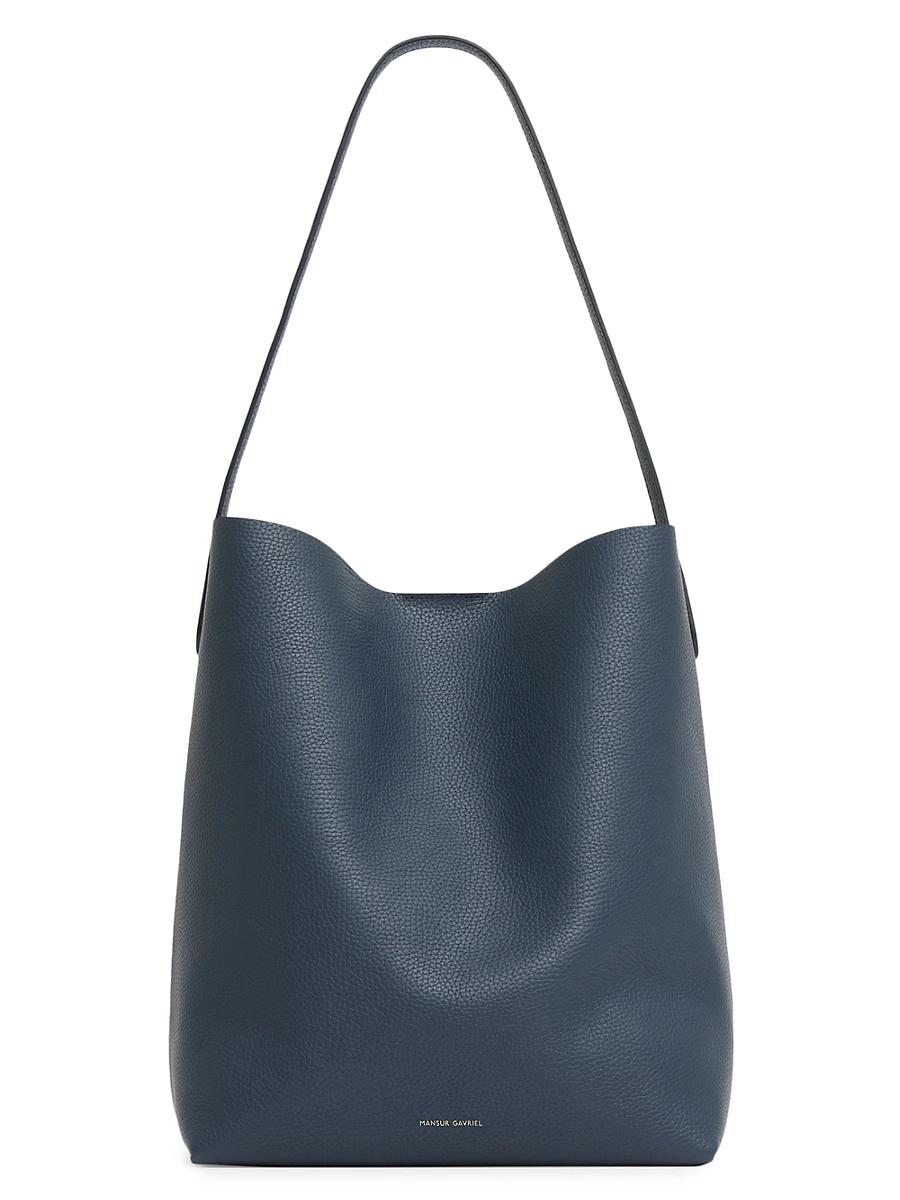 Womens Everyday Cabas Pebbled-Leather Bag Product Image