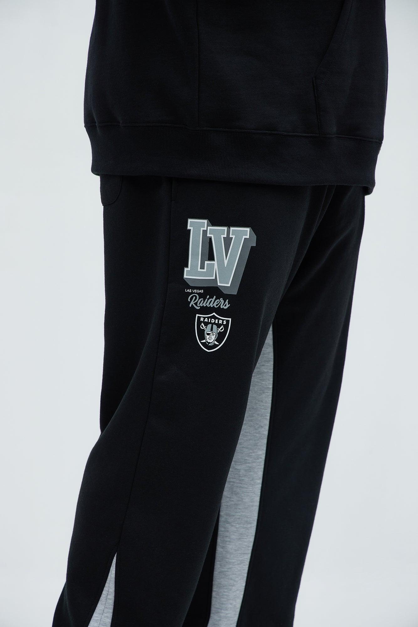 Raiders Bold Flare Sweatpants - Black Male Product Image