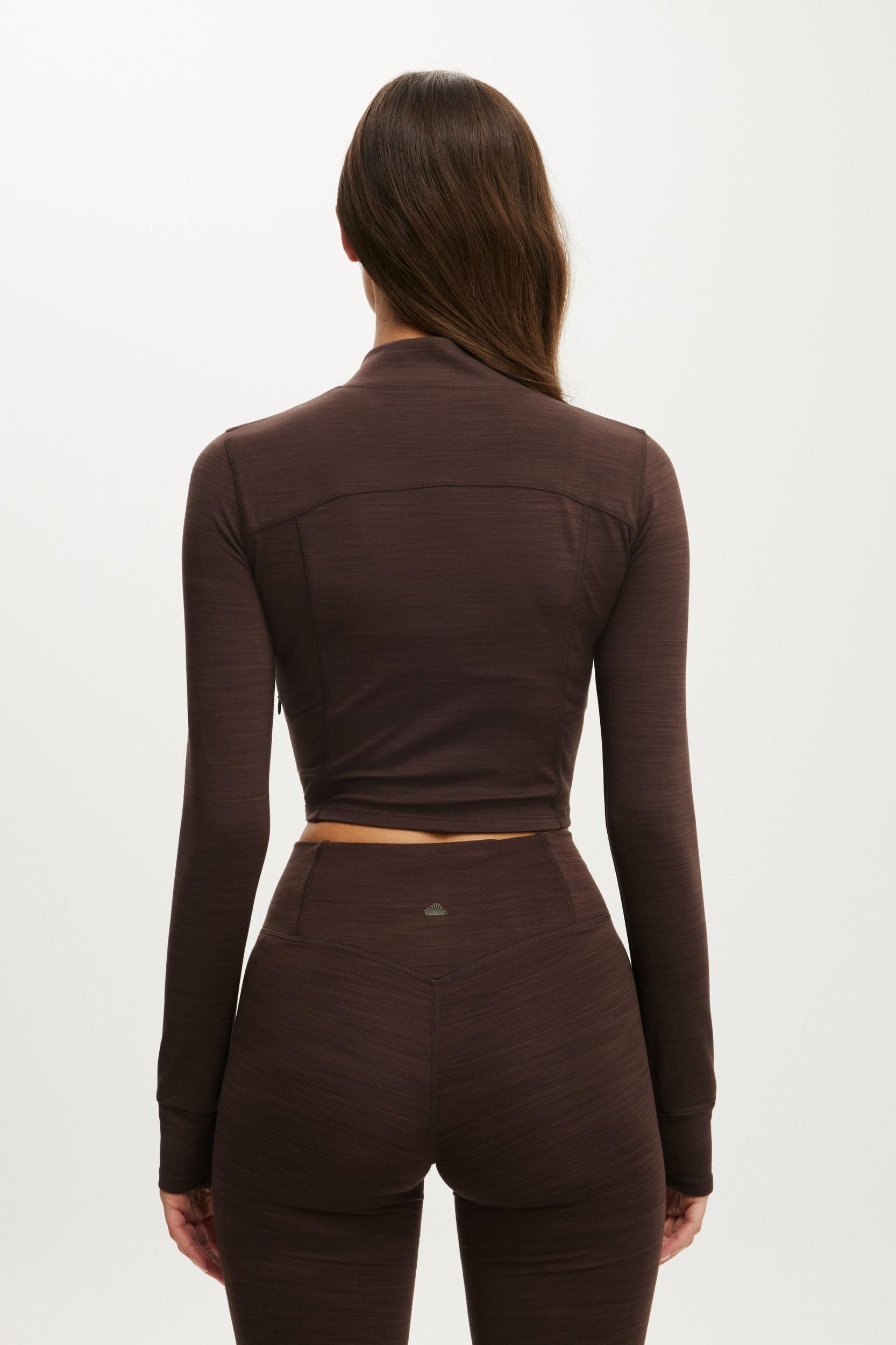 Ultra Soft Contour Long Sleeve Zip Through Product Image