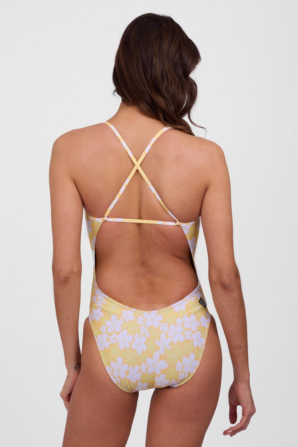 Brandon One Piece Swimsuit - Papaya Contrast Female Product Image