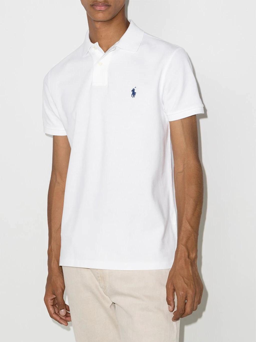 logo-embroidered polo shirt Product Image