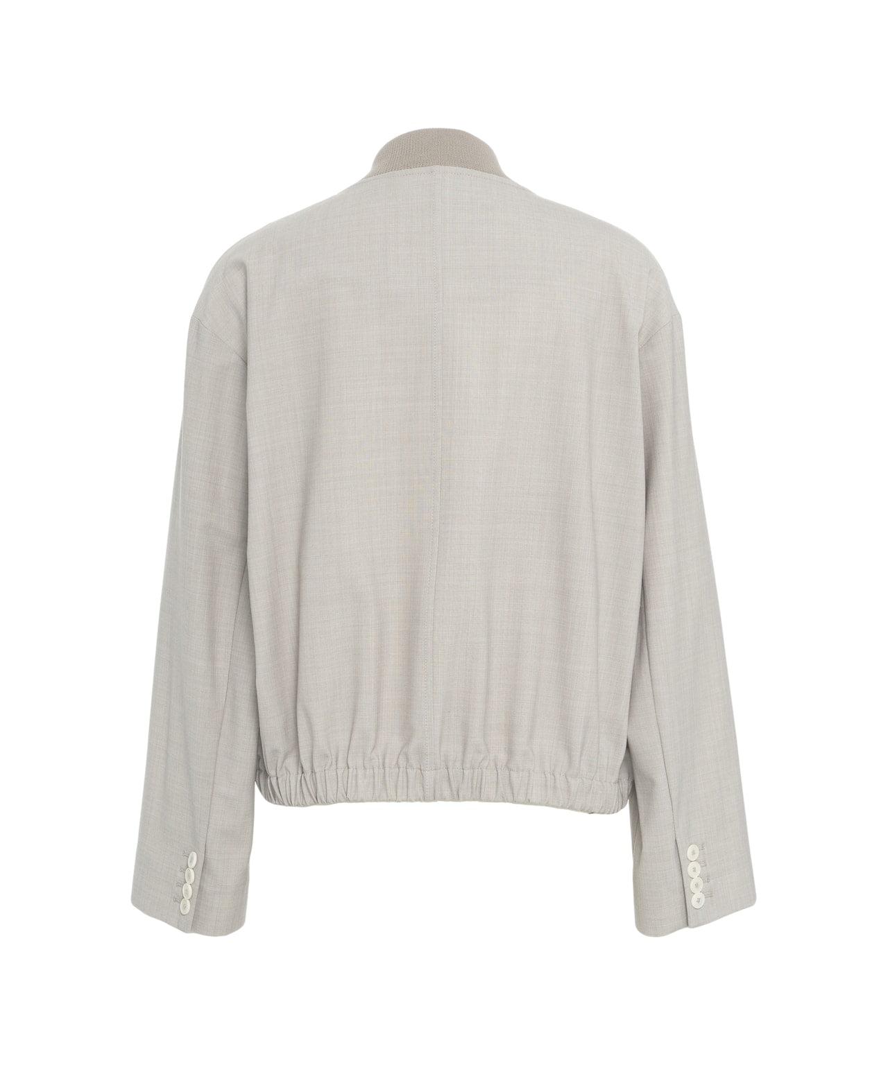 Virgin wool blend blouson Product Image