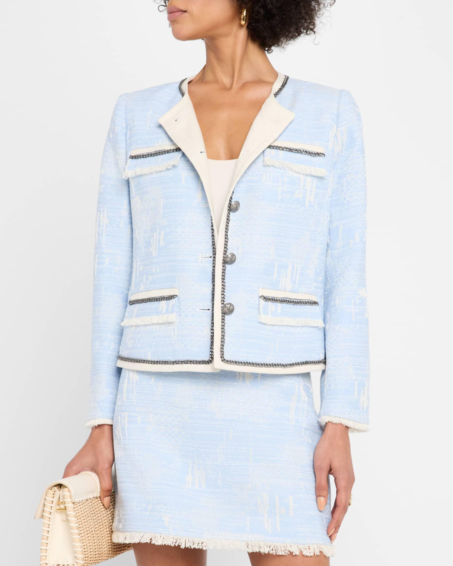 Lark Fringed Chain-Trim Jacket Product Image