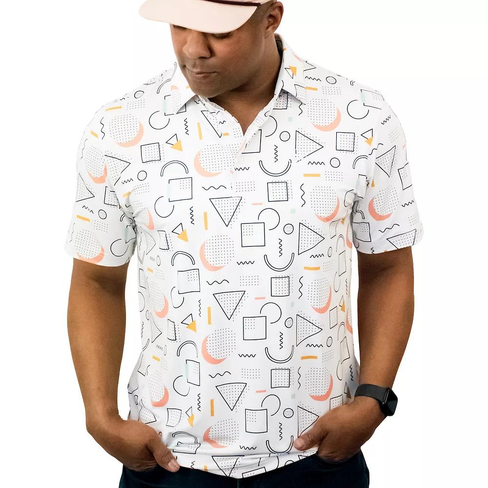 Men's SwingJuice Golf 90s Golf Polo,  Product Image