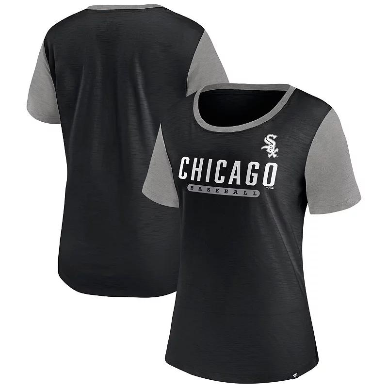 Women's Fanatics Branded Black Chicago White Sox Mound T-Shirt,  Product Image