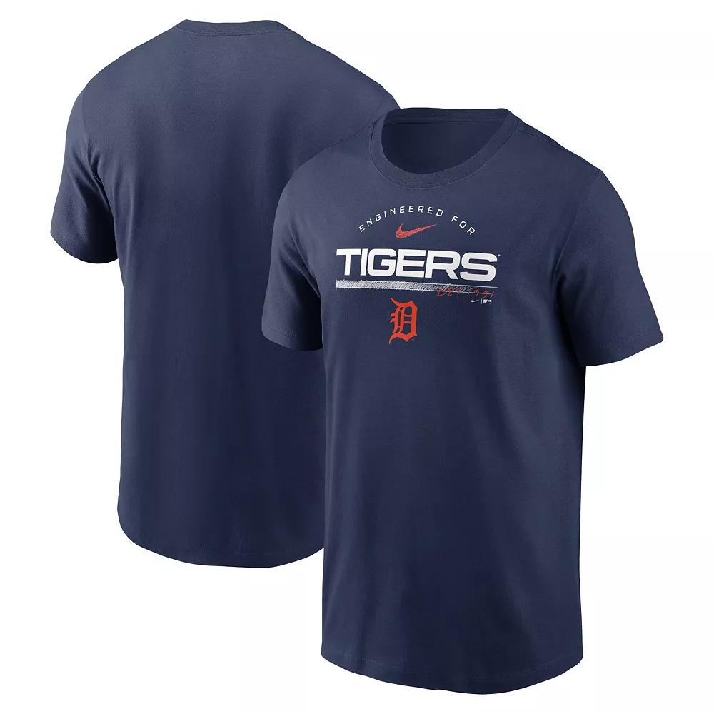 Men's Nike Navy Detroit Tigers Team Engineered Performance T-Shirt,  Product Image