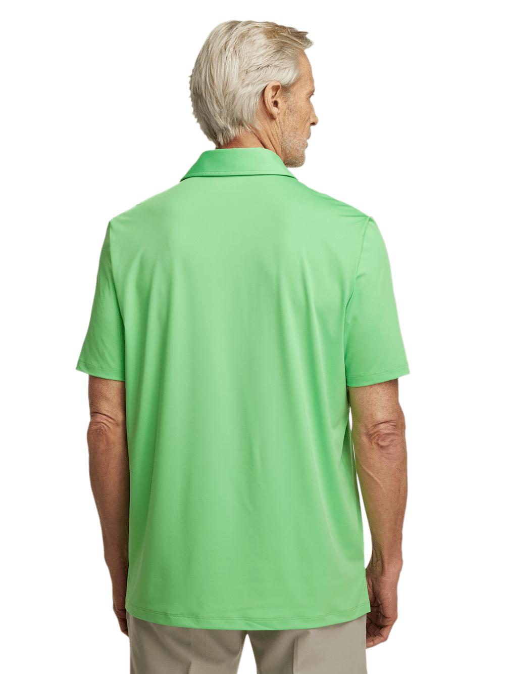 Performance Blend Three Button Polo - Lime Product Image