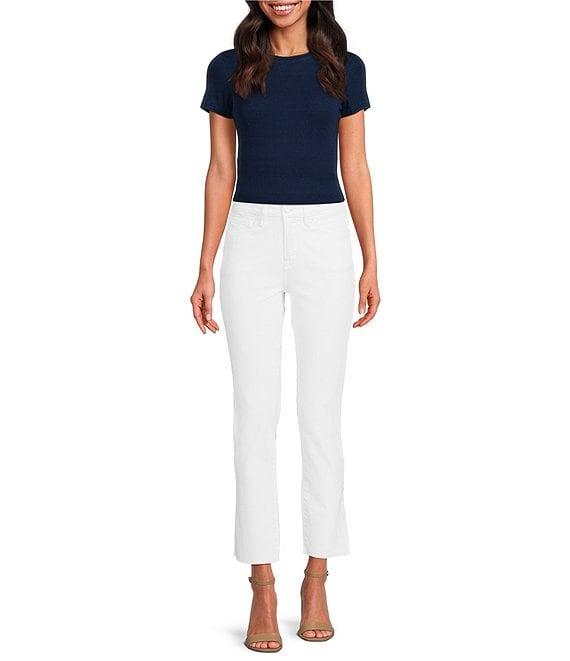 Good American Good Legs Mid Rise Straight Jeans Product Image