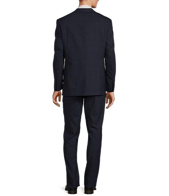 Hickey Freeman Classic Fit Pleated Window Pattern 2-Piece Suit Product Image