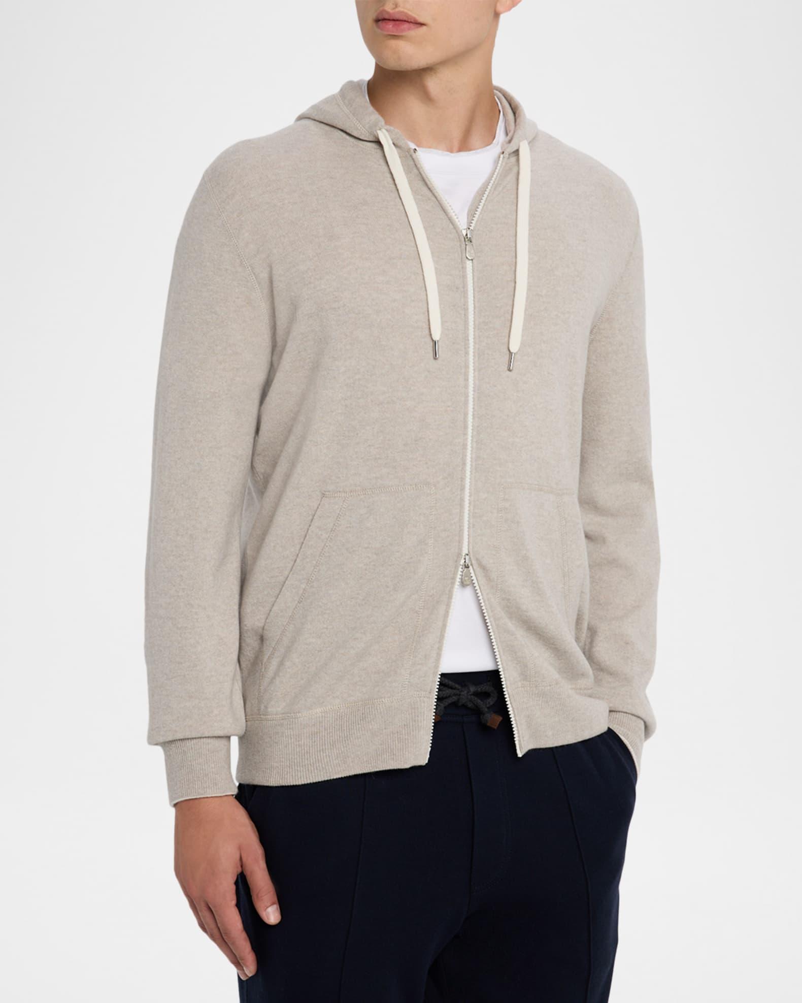 Men's Cashmere Full-Zip Hoodie Product Image