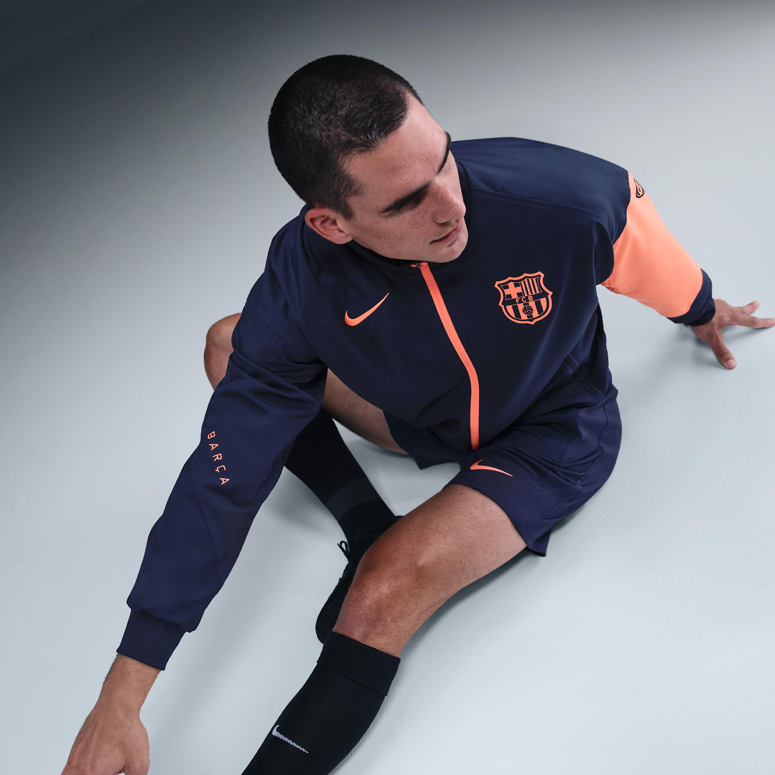 FC Barcelona Strike Third Nike Men's Dri-FIT Total 90 Soccer Anthem Jacket Product Image