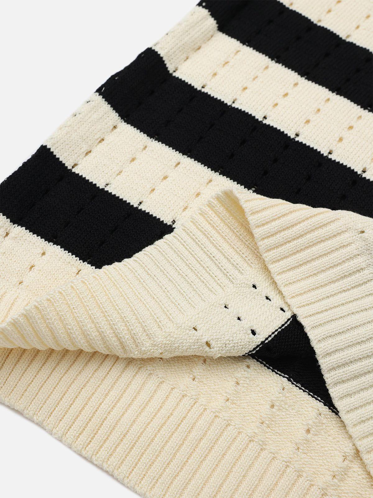 Aelfric Eden Stripe Hollow Out Tee Product Image