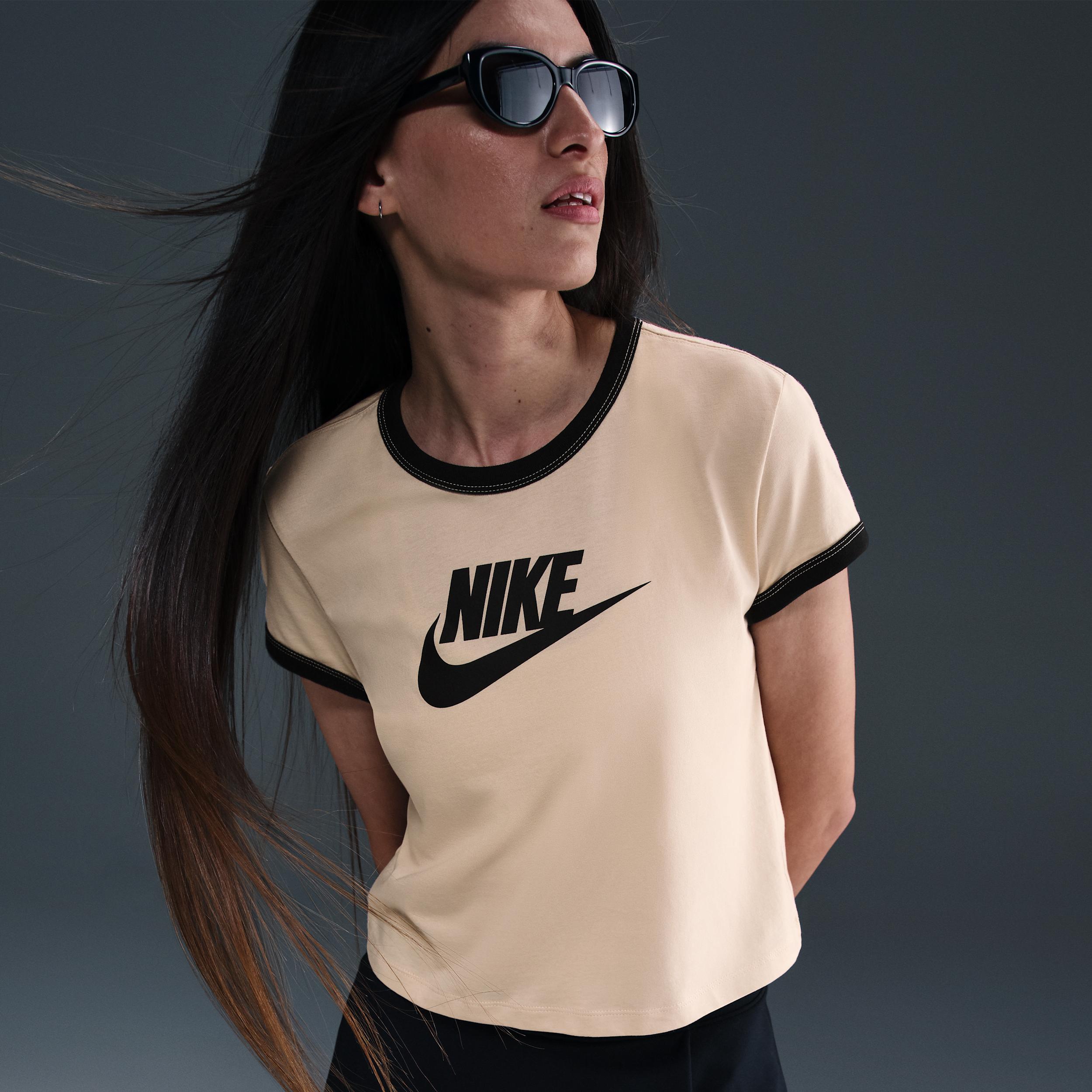 Nike Sportswear Women's Graphic Ringer T-Shirt Product Image
