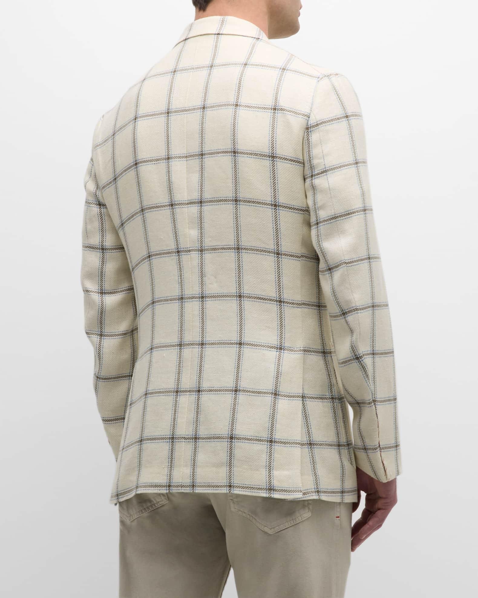 Men's Windowpane Sport Coat Product Image