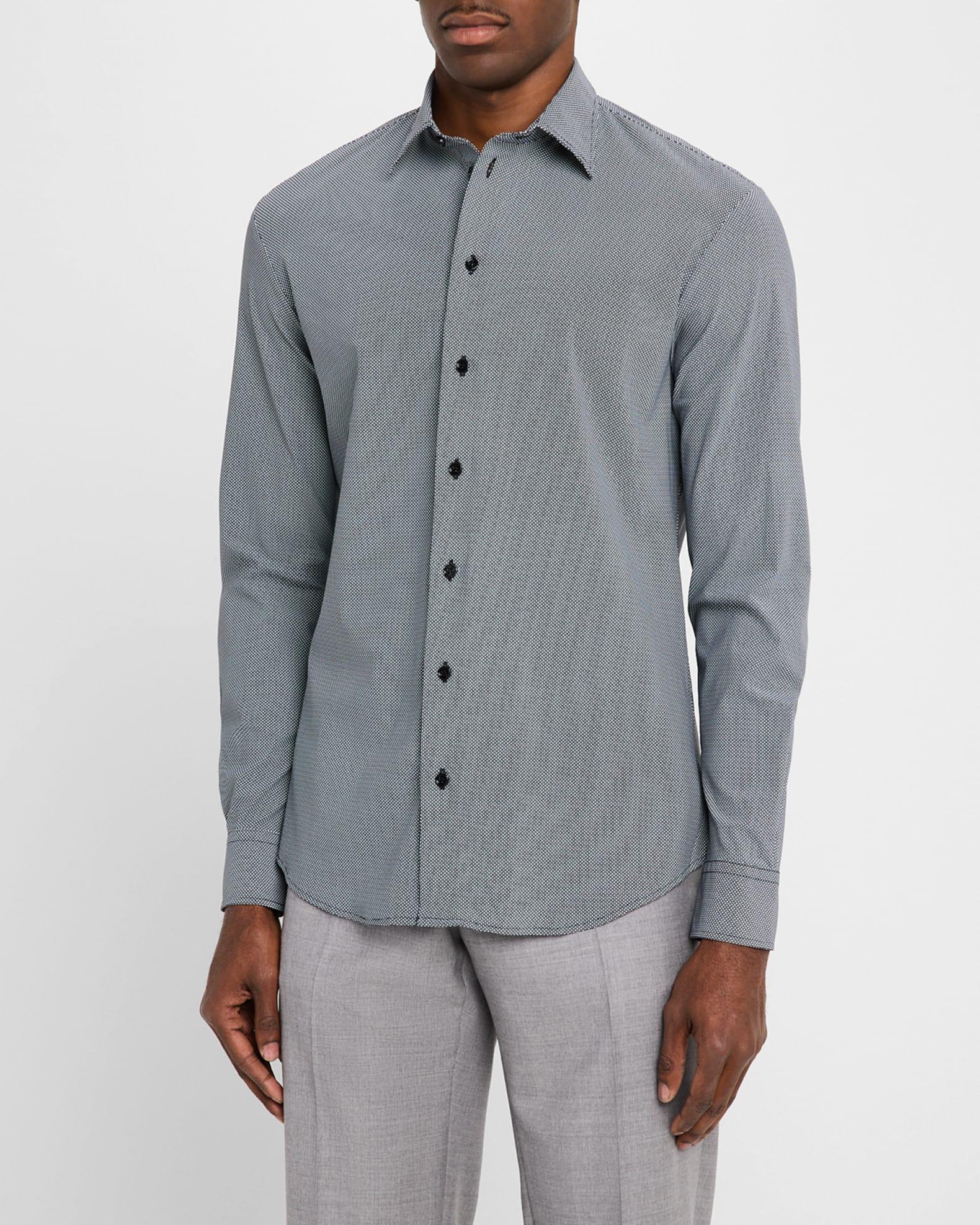 Men's Interlock Jersey Micro-Dot Sport Shirt Product Image