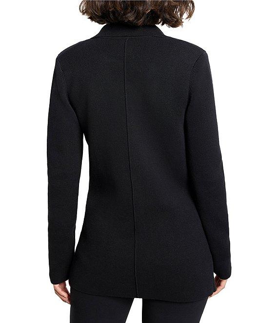 NIC + ZOE Elegant Knit Notch Lapel Long Sleeve Blazer Product Image