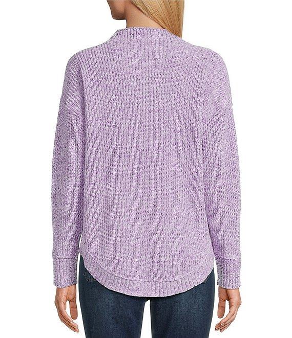 Westbound Long Sleeve Mock Neck Sweater Product Image