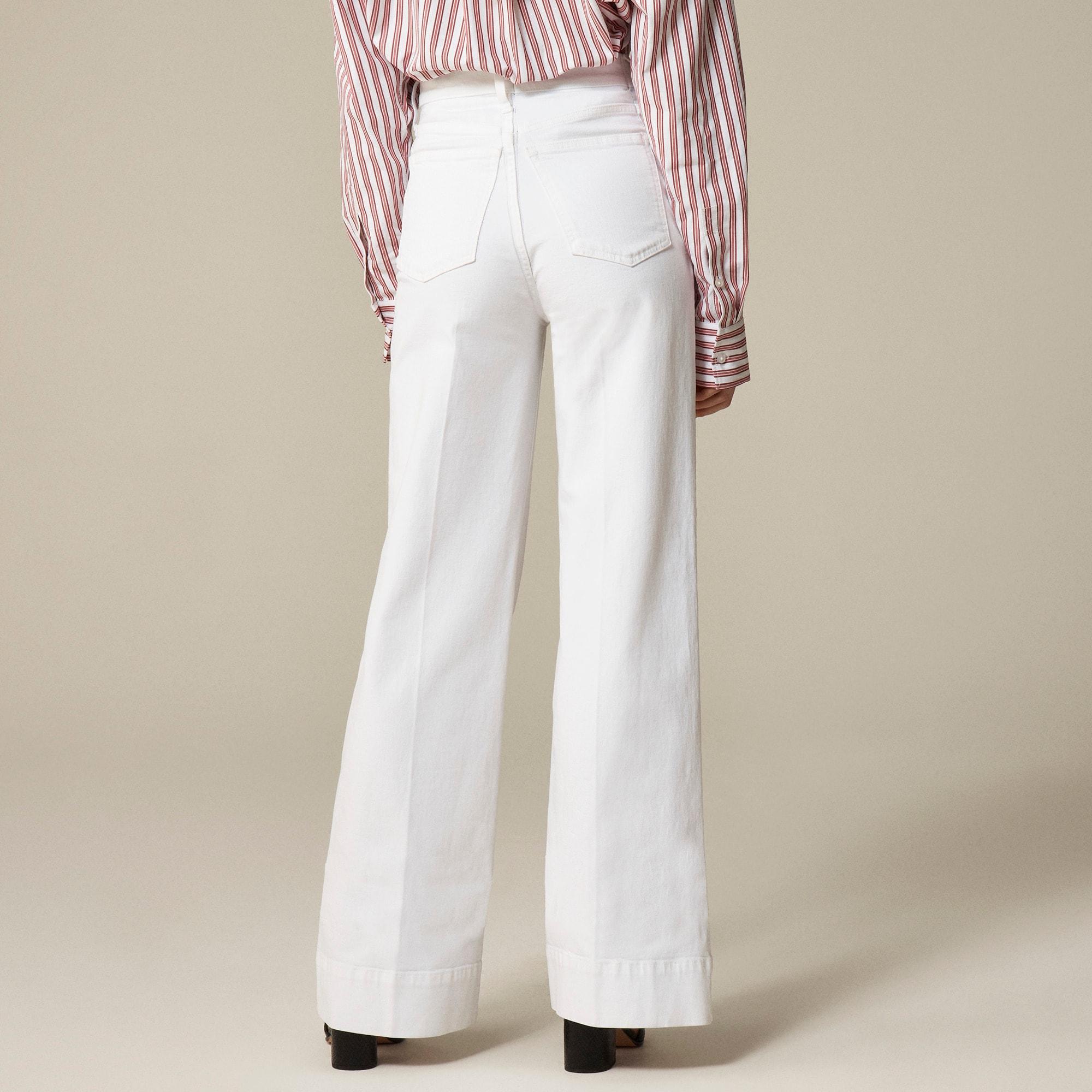 New high-rise denim trouser jean Product Image