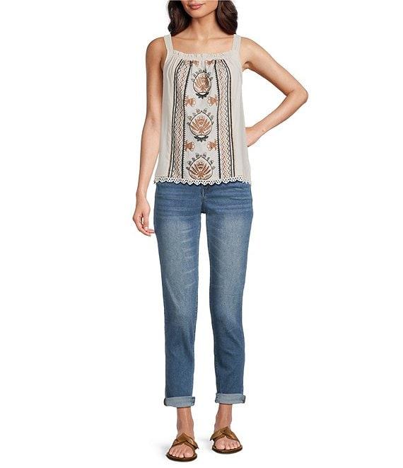 Democracy #double;Ab#double;solution® Skimmer Ankle Cuffed Jeans Product Image