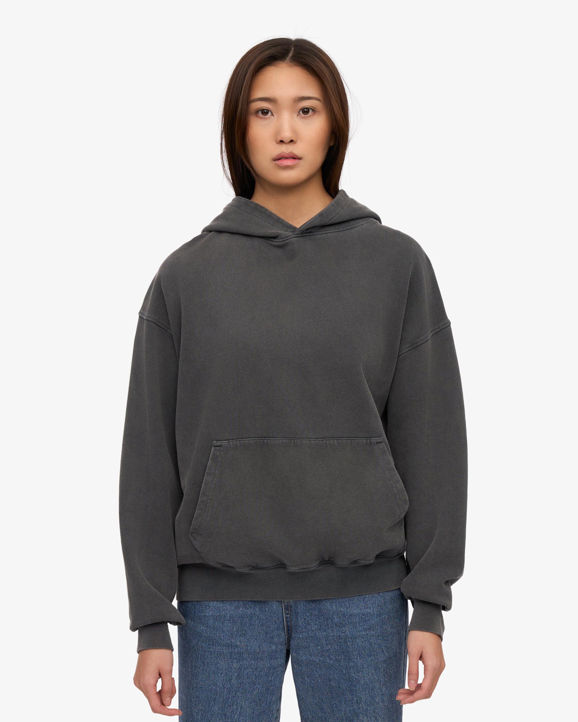 Organic Oversized Hood - Faded Black Product Image