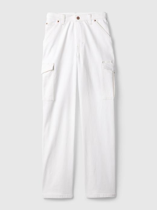 Mid Rise Corduroy '90s Loose Cargo Pants Product Image