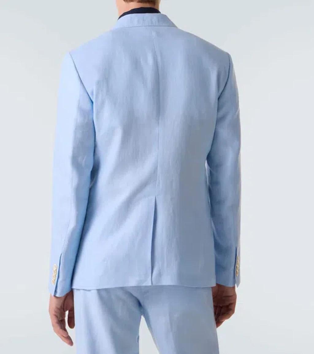 DOLCE & GABBANA Single-breasted Blazer In Blue Product Image