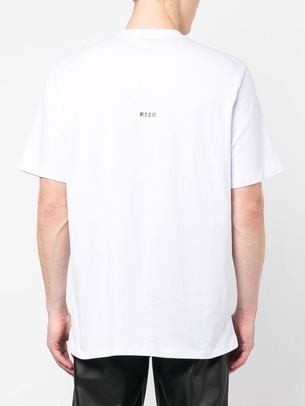 slogan-print cotton T-Shirt  Product Image