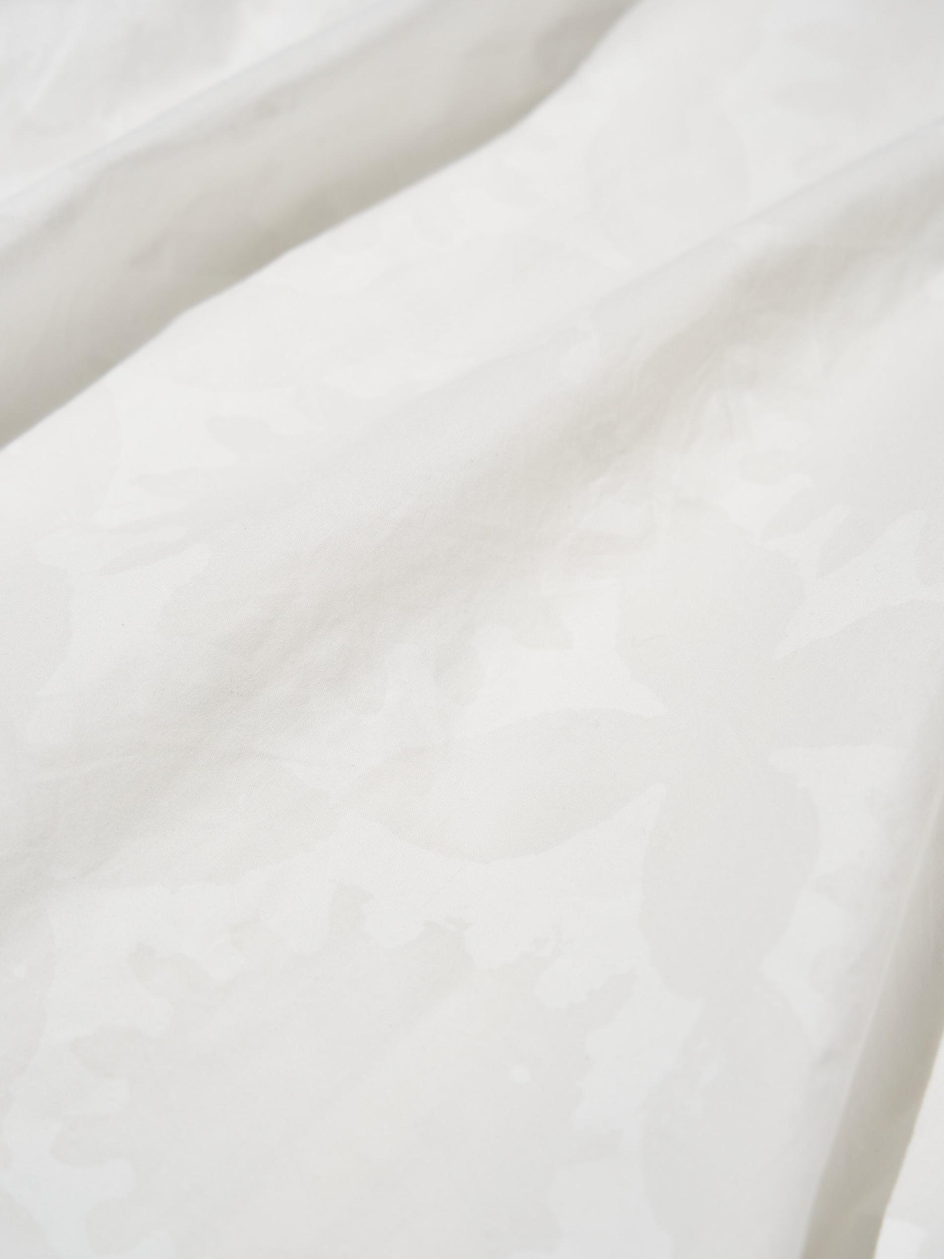 Ecru Sun Print Poplin Minari Shirt Product Image