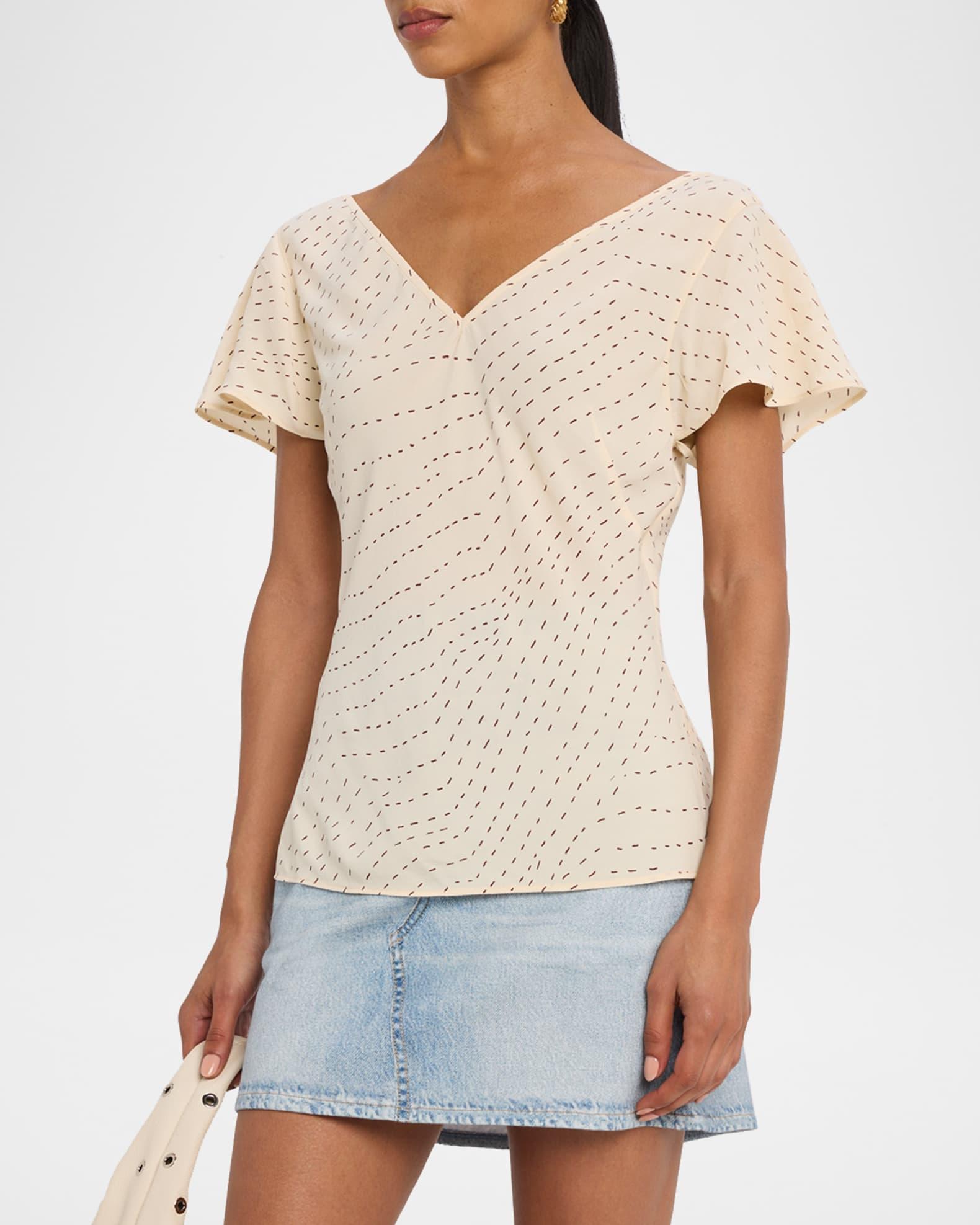 Yvonne V-Neck Top  Product Image