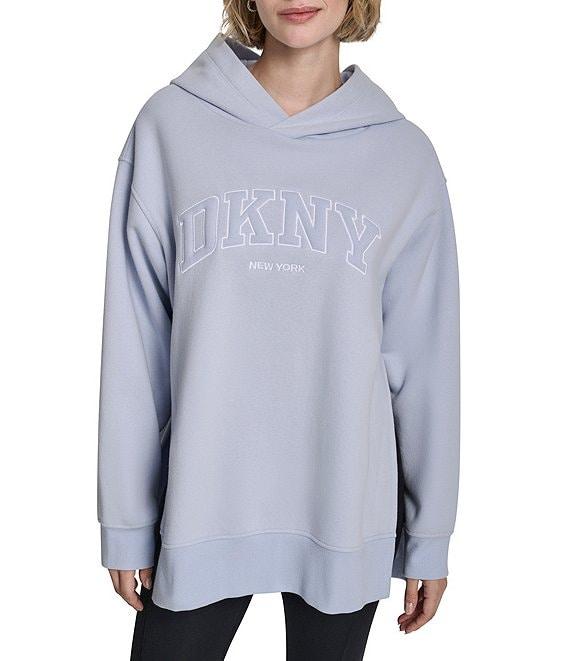 DKNY Sport by Donna Karan French Terry Oversized Long Sleeve Hoodie Product Image