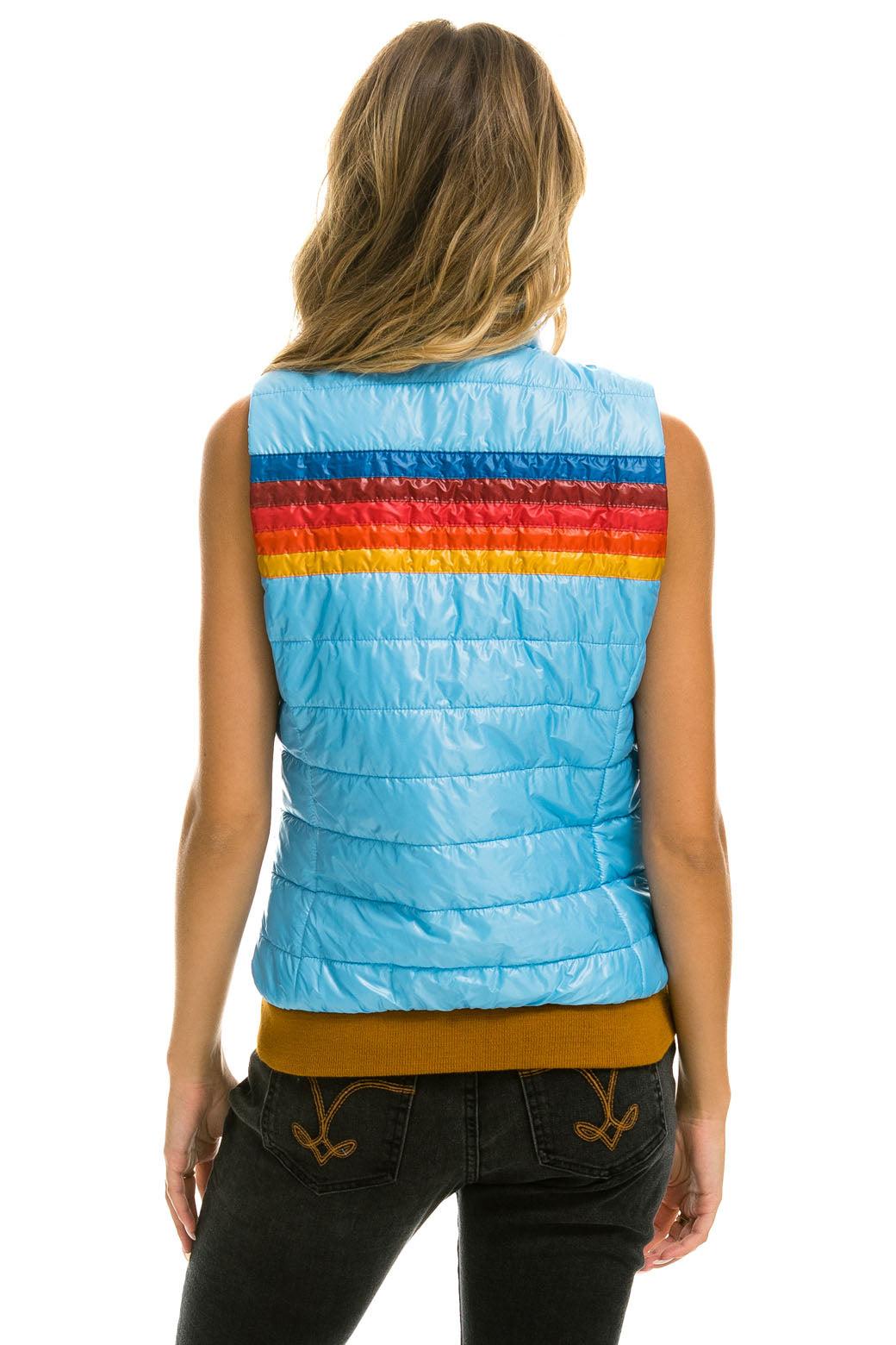 WOMEN'S 5 STRIPE VEST - GLOSSY SKY Female Product Image