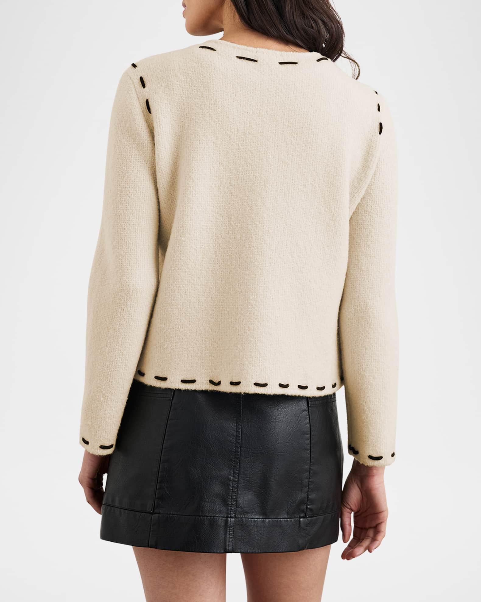 Juliette Pick Stitch Cardigan  Product Image