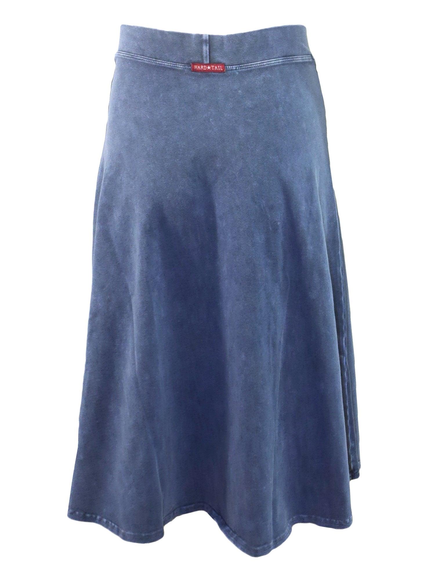 Hard Tail Easy Flare Knee Skirt W-646 Product Image