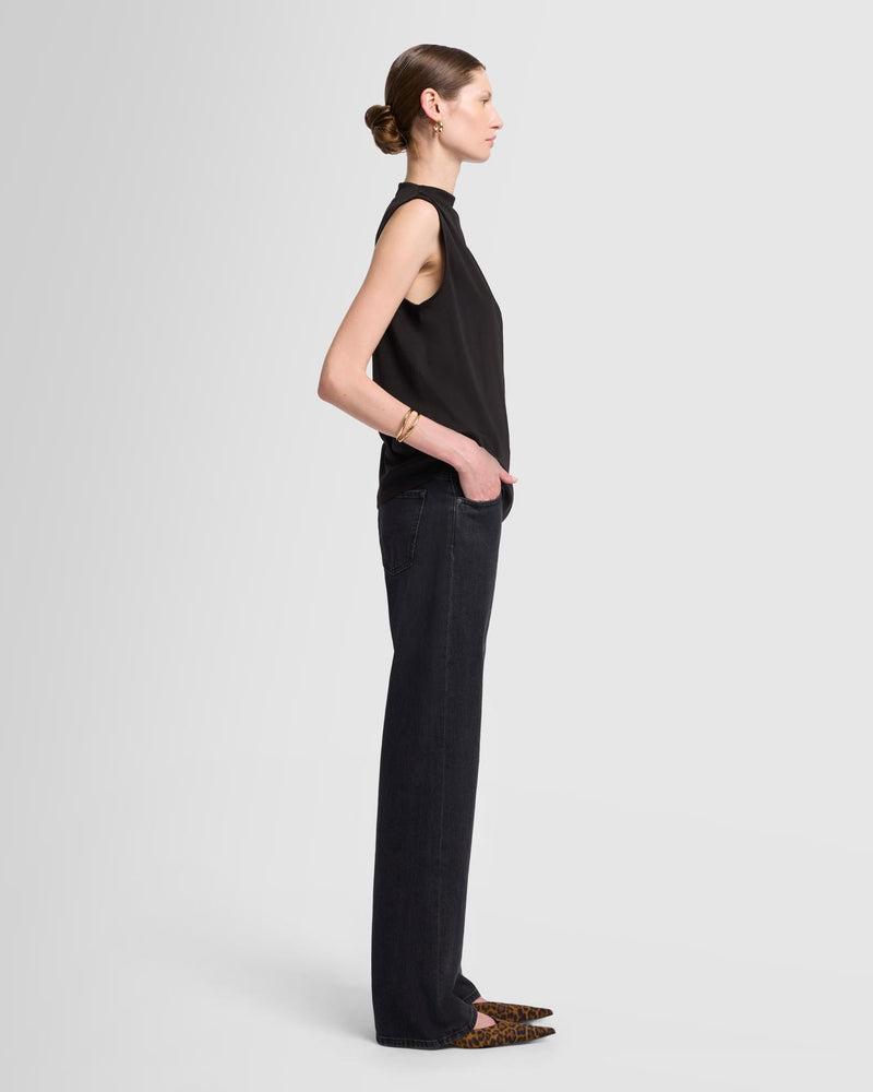 High Neck Draped Top Product Image