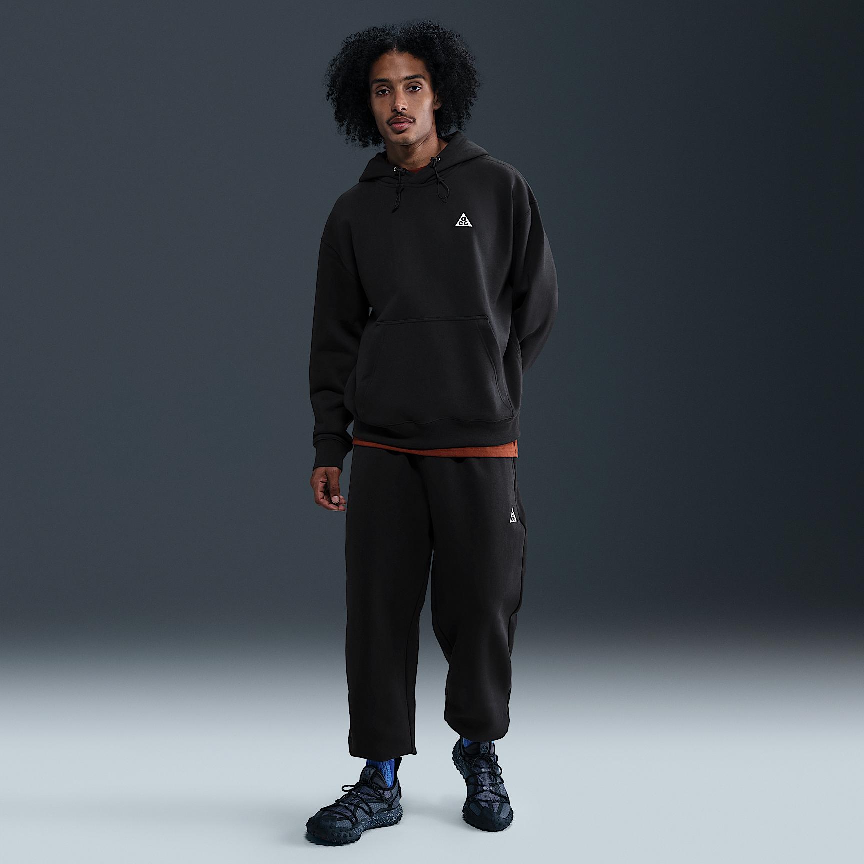 Mens Nike ACG Tuff Fleece Pullover Hoodie | DZ3392-011 Product Image