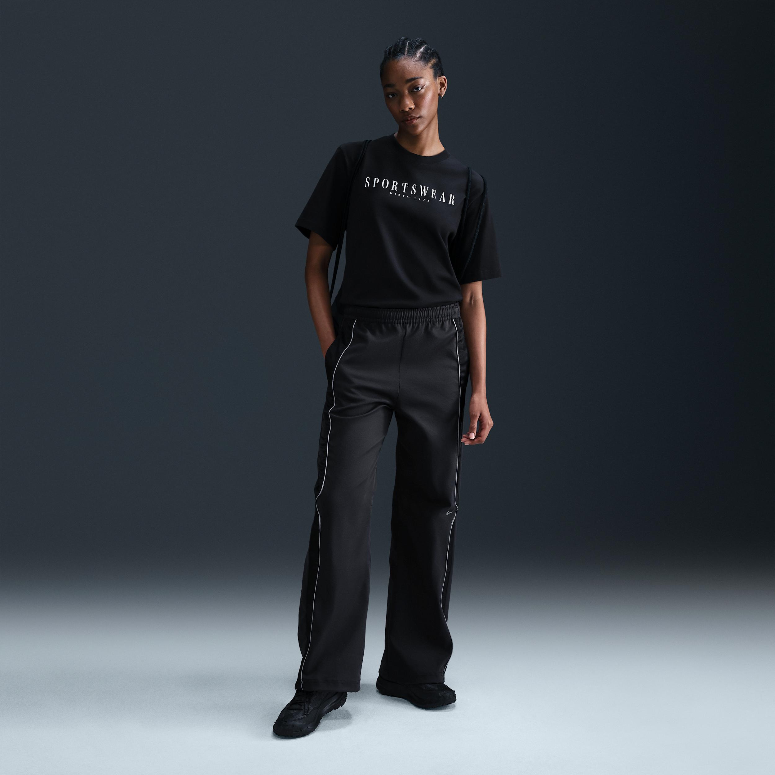 Womens Nike Sportswear Boxy T-Shirt | HV4653-010 Product Image