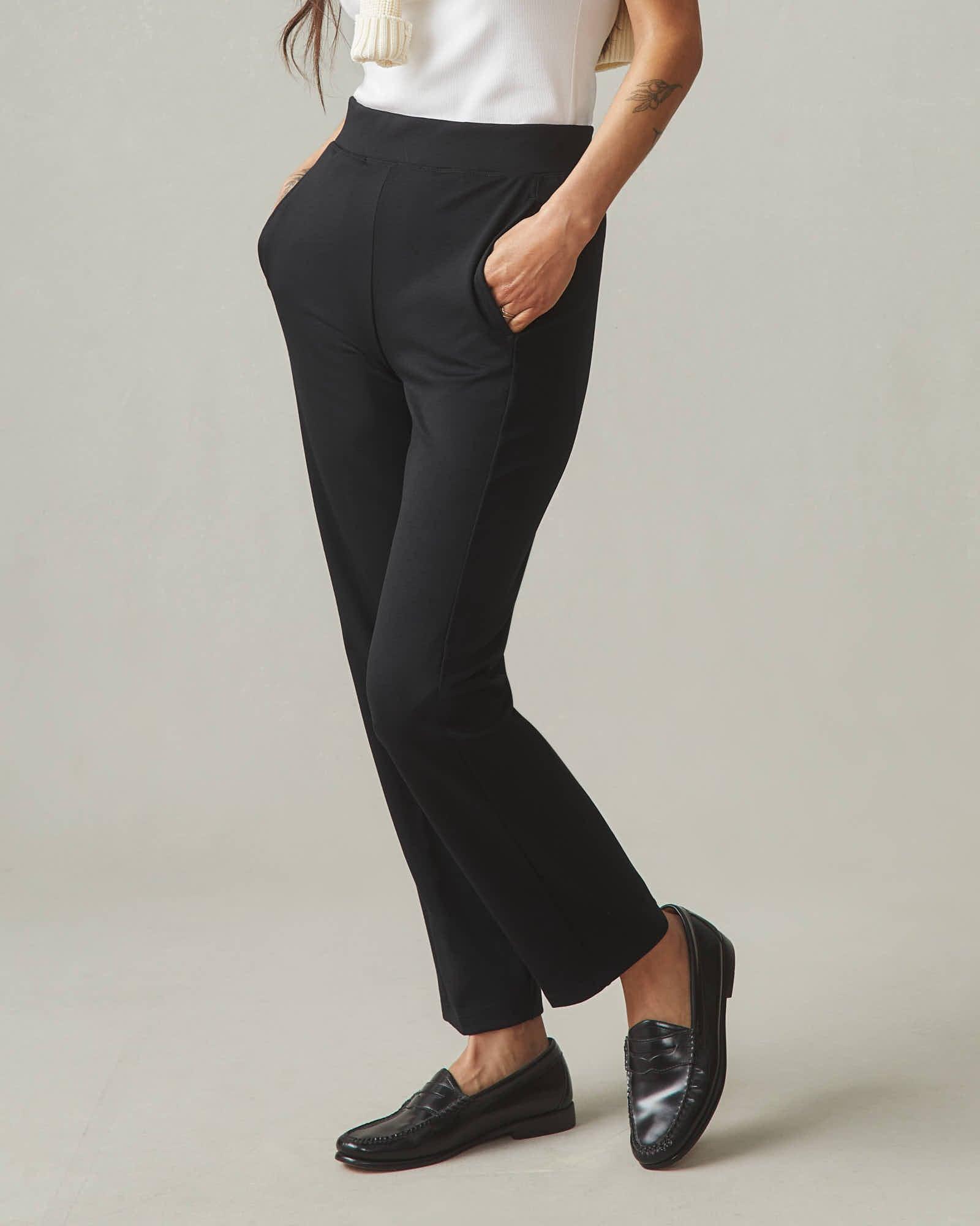 Women's Ponte Pant - Black Product Image