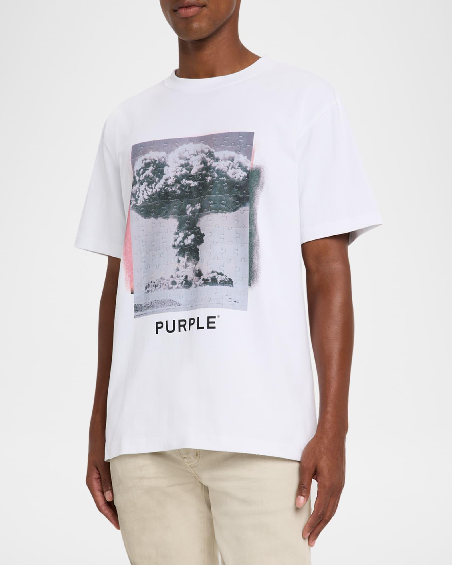 Men's Explosion Puzzle Logo Graphic T-Shirt Product Image