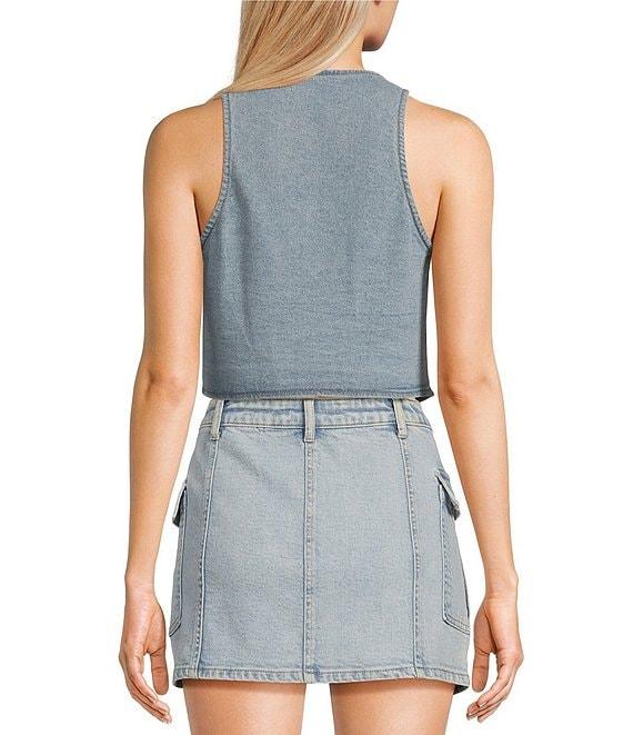 GB Denim Vest Product Image
